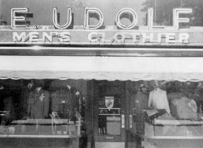 E. UDOLF MEN'S CLOTHIER